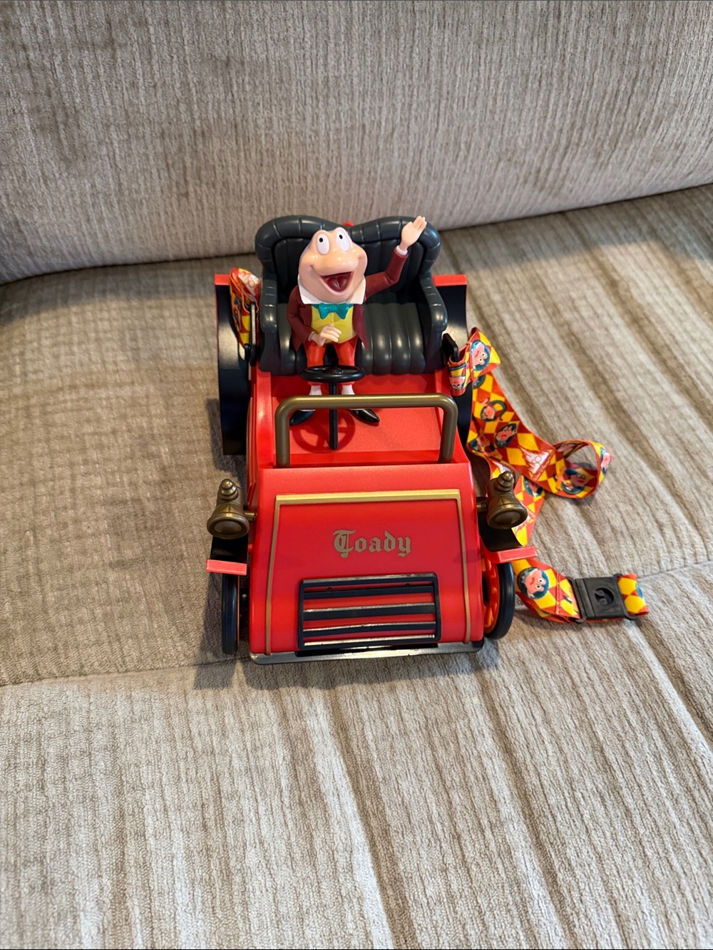 Disney Red Toady Ride-On Character Car popcorn bucket